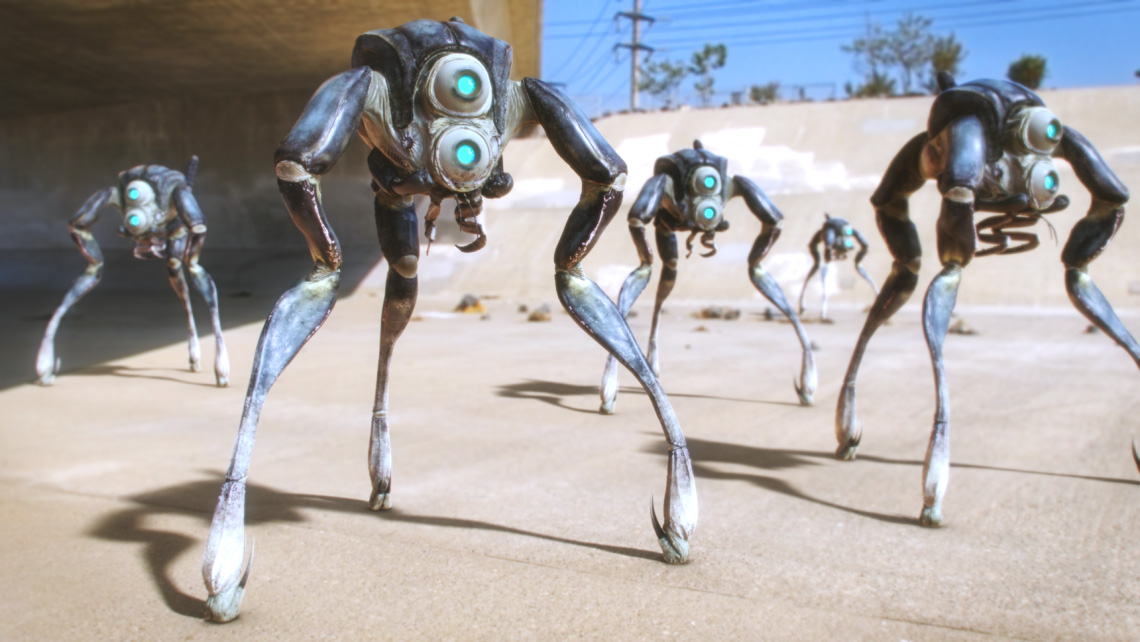 Half-Life 2 Hunter 3D Visualisierung