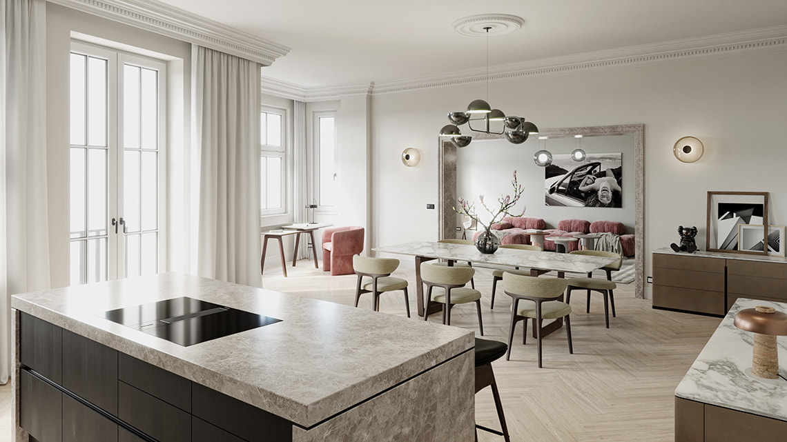 3D Visualisierung Torhaus Renovierung PreViz 01